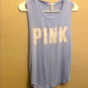 Periwinkle VS Pink Tank